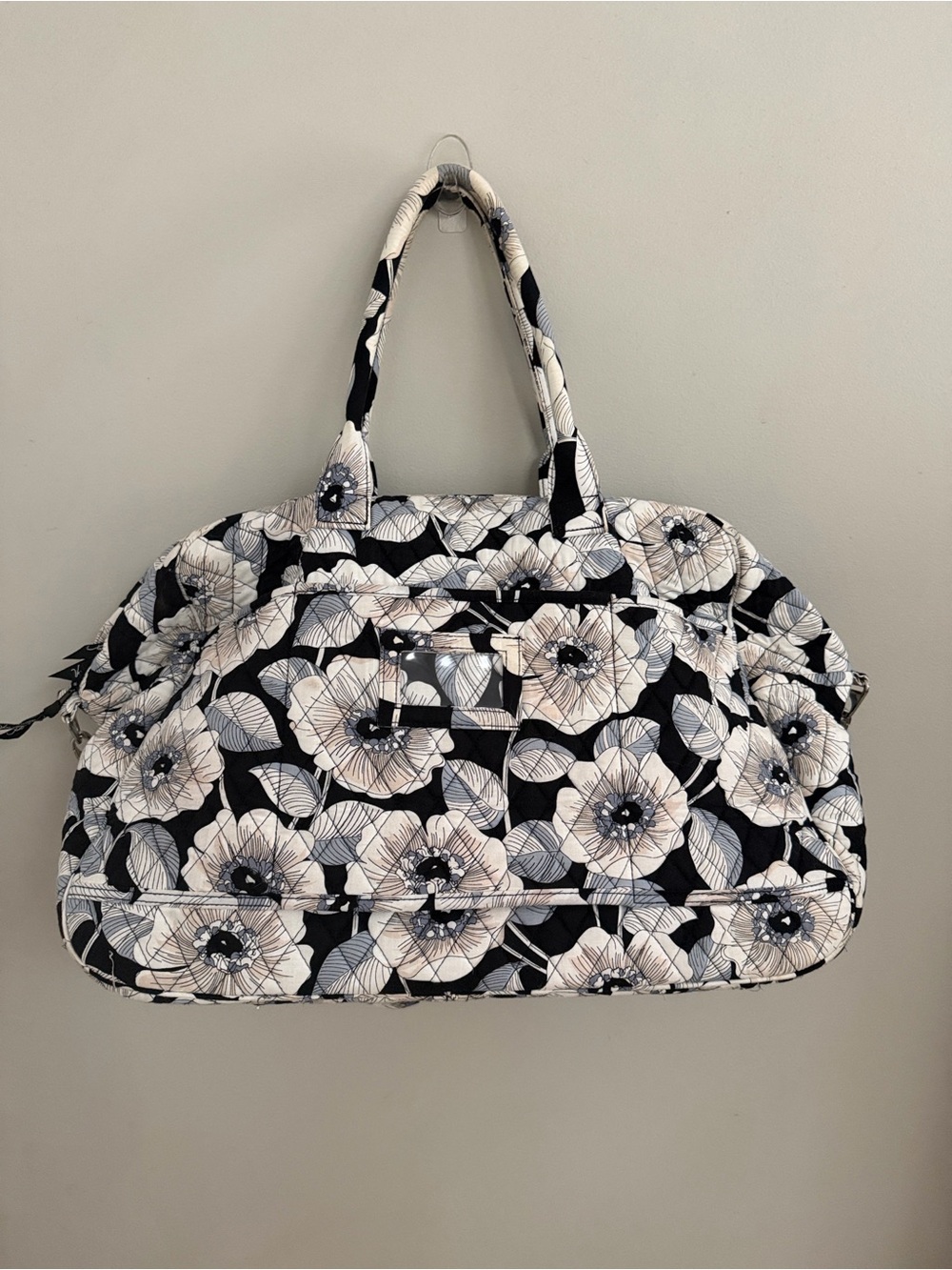 Vera Bradley Camellia Sweet Pleat Large Travel Bag